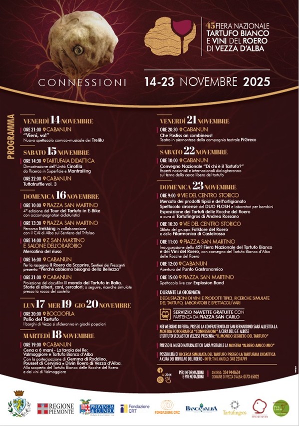 programma della Fiera